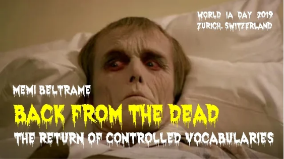 Back from the Dead - The return of controlled vocabularies